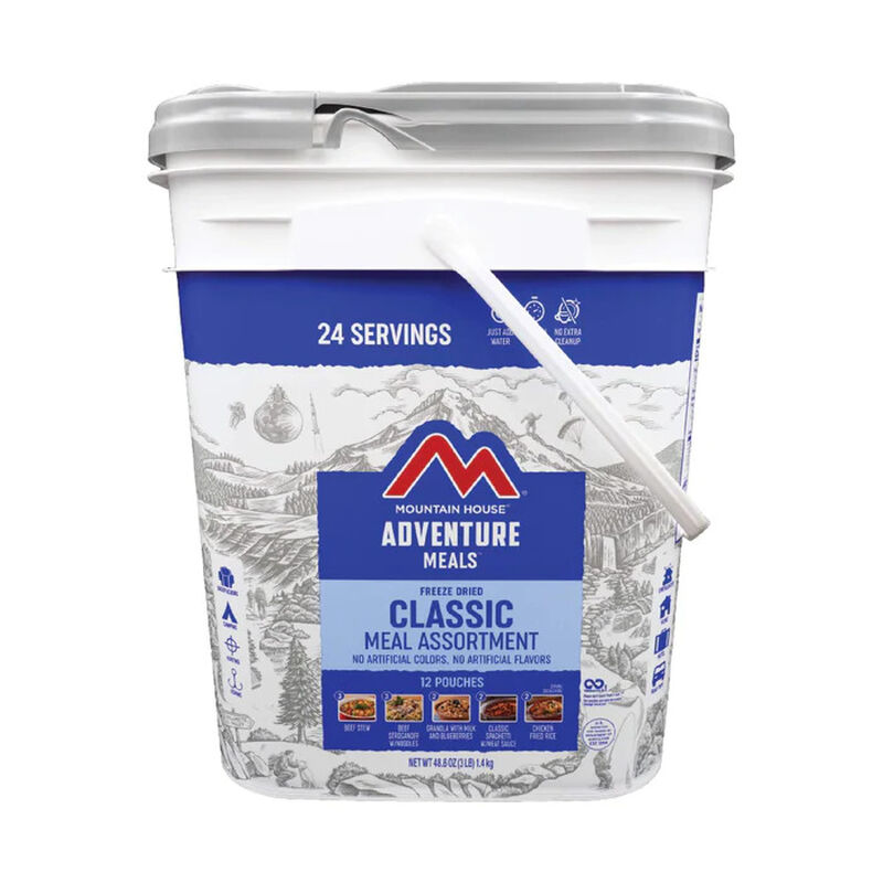 Classic Assortment Bucket | Mountain House Freeze Dried Food, , large image number 0